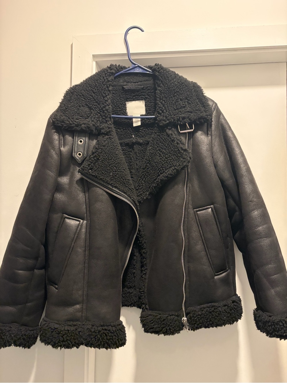 Vegan Leather coat